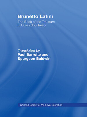 cover image of Brunetto Latini